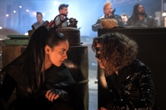 GOTHAM: L-R: Jessica Lucas and Camren Bicondova in the “A Dark Knight: A Day in the Narrows” episode of GOTHAM airing Thursday, Nov. 2 (8:00-9:01 PM ET/PT) on FOX. ©2017 Fox Broadcasting Co. Cr: Jeff Neumann/FOX